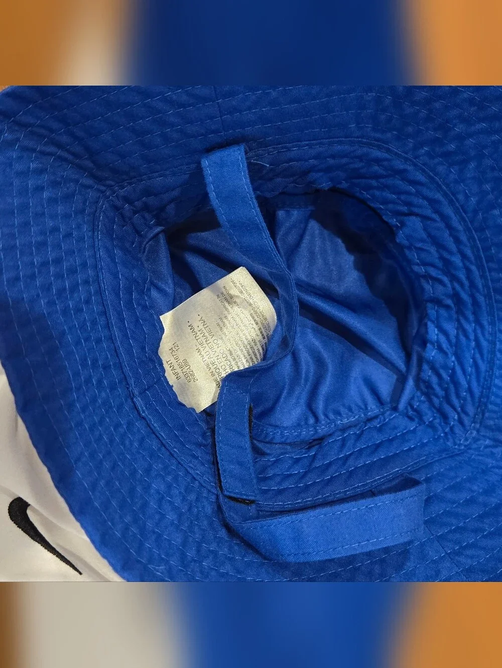Nike Infant Bucket Hats With Velcro Chinstraps UPF 40+ Set Of 2